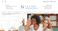 Desktop Screenshot of nelsonorthodontics.com